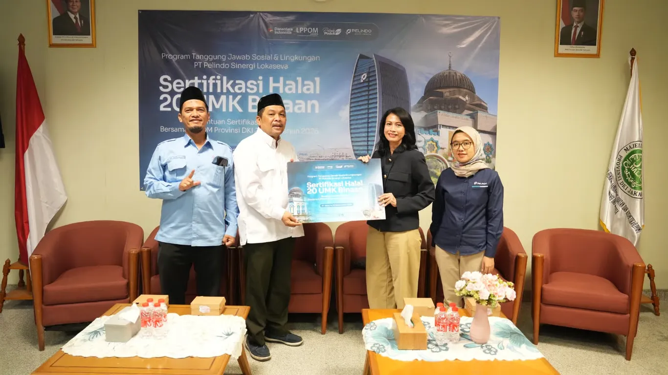 Sertifikasi Halal Buka Akses Pasar, UMK Naik Kelas Lewat Pendampingan Pelindo