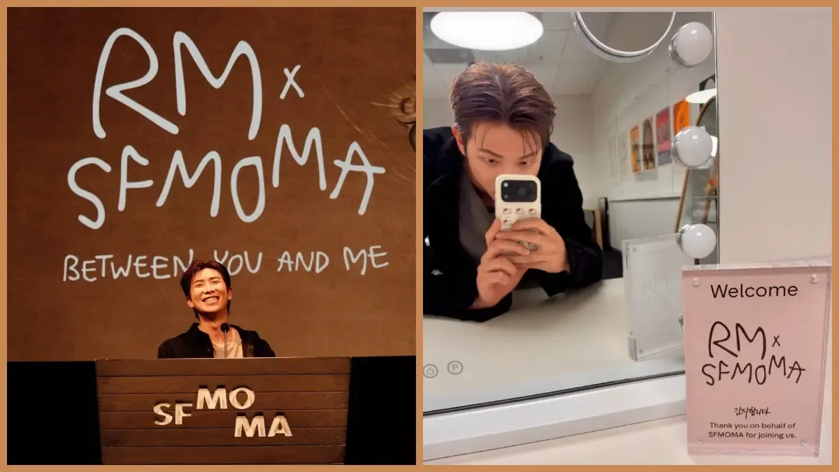 Dari Musisi ke Kurator: RM Membuka Ruang Baru di SFMOMA