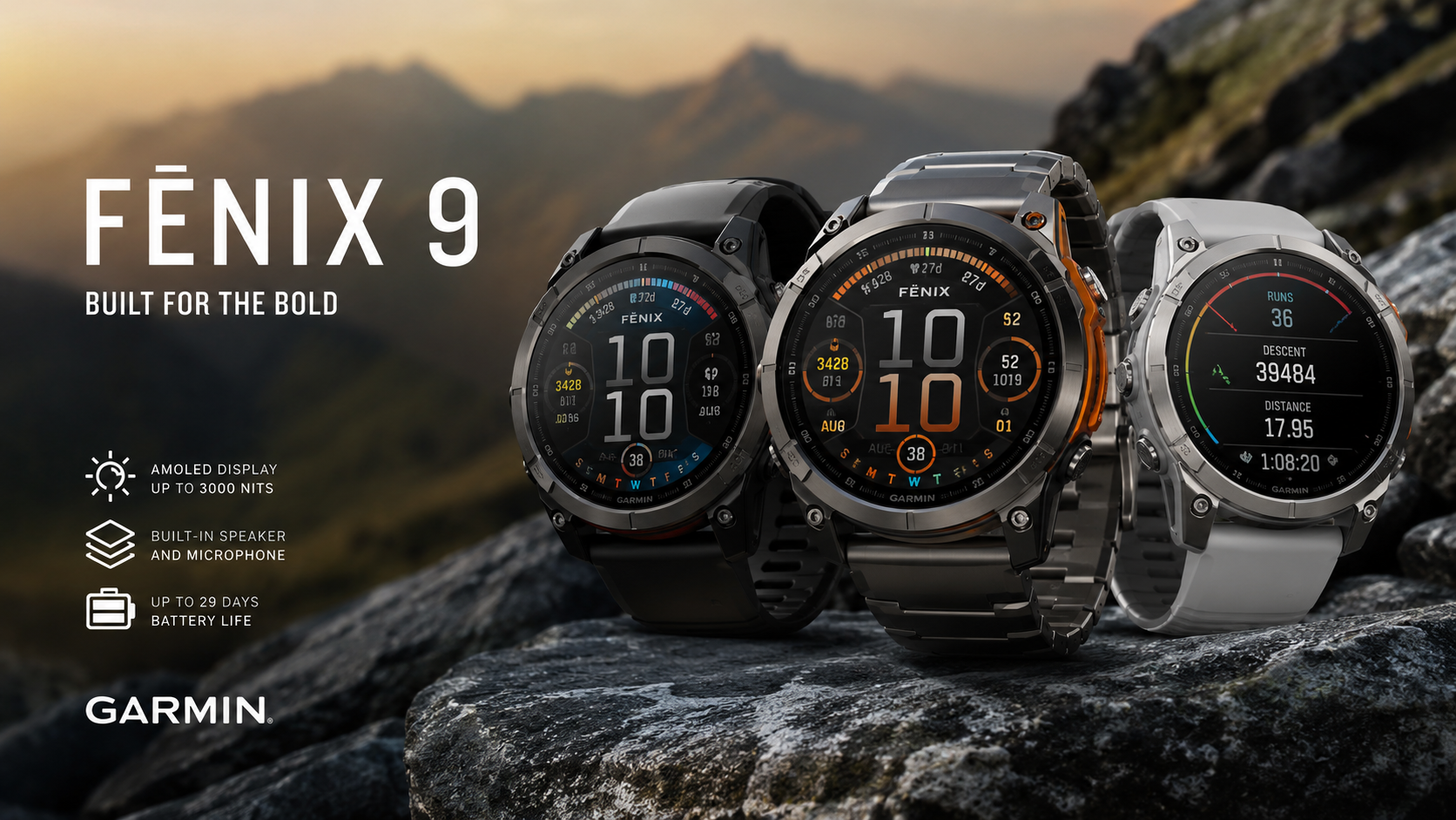 Garmin Fenix 9 dengan AMOLED 3000 Nits dan 64 GB: Flagship Serius untuk Petualang Ekstrem
