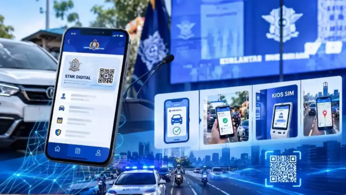 STNK Digital Resmi Diluncurkan: Cara Praktis Pakai Dokumen Kendaraan di Ponsel