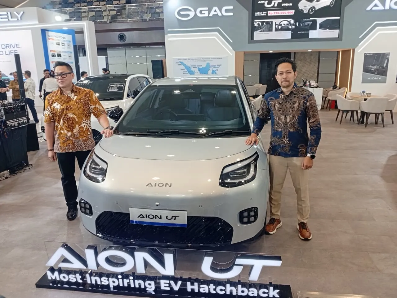 GAC AION UT Urban di GIIAS Semarang: Nyaman, Praktis, dan Serius Menyasar Pengguna Kota