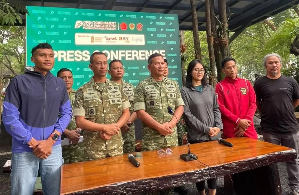 Event Lari TNI dan Polri Menggerakkan Wisata Lokal