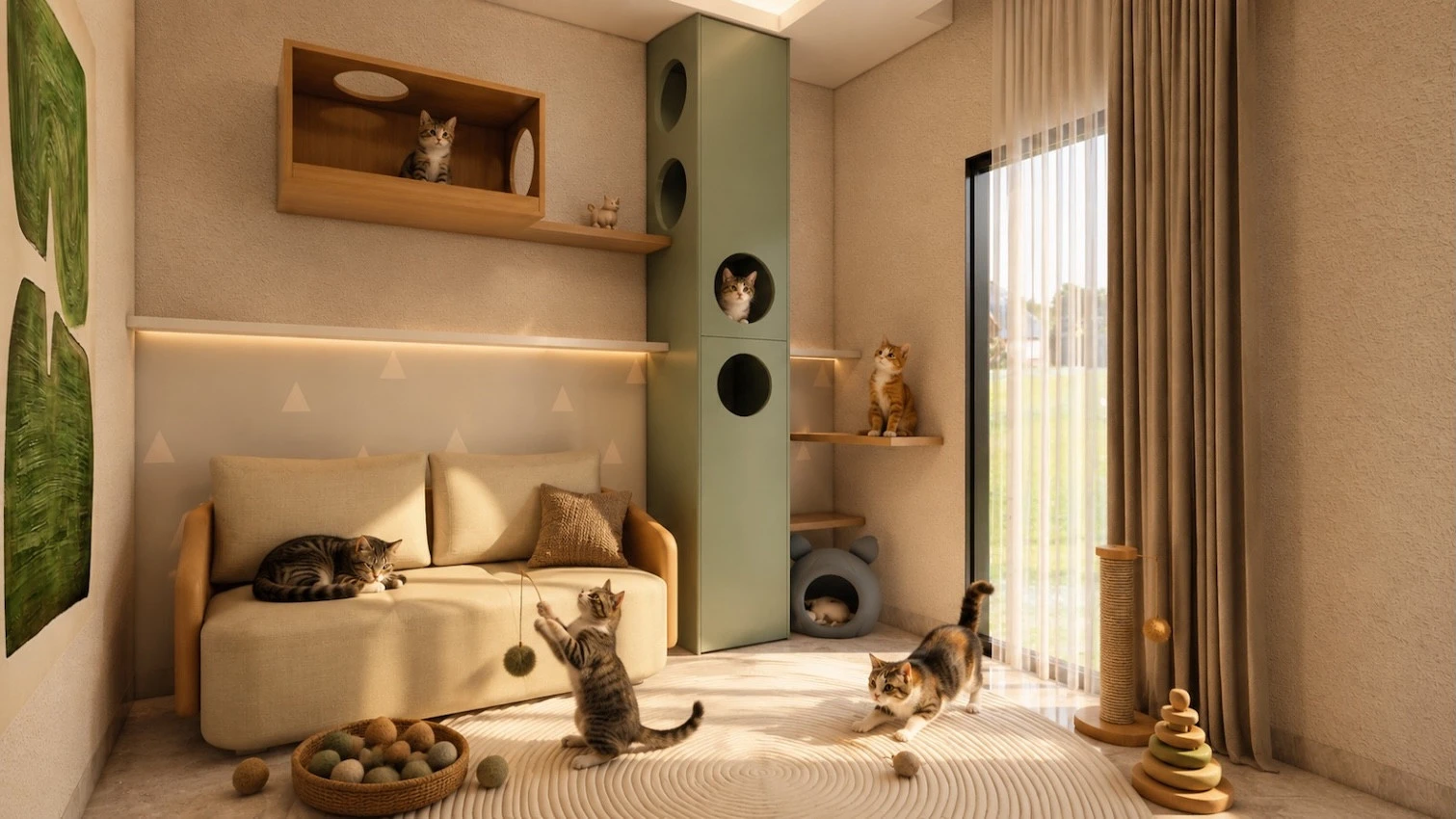 Furnitur Ramah Hewan: Saat Desain Pet-Friendly Menjadi Standar Baru