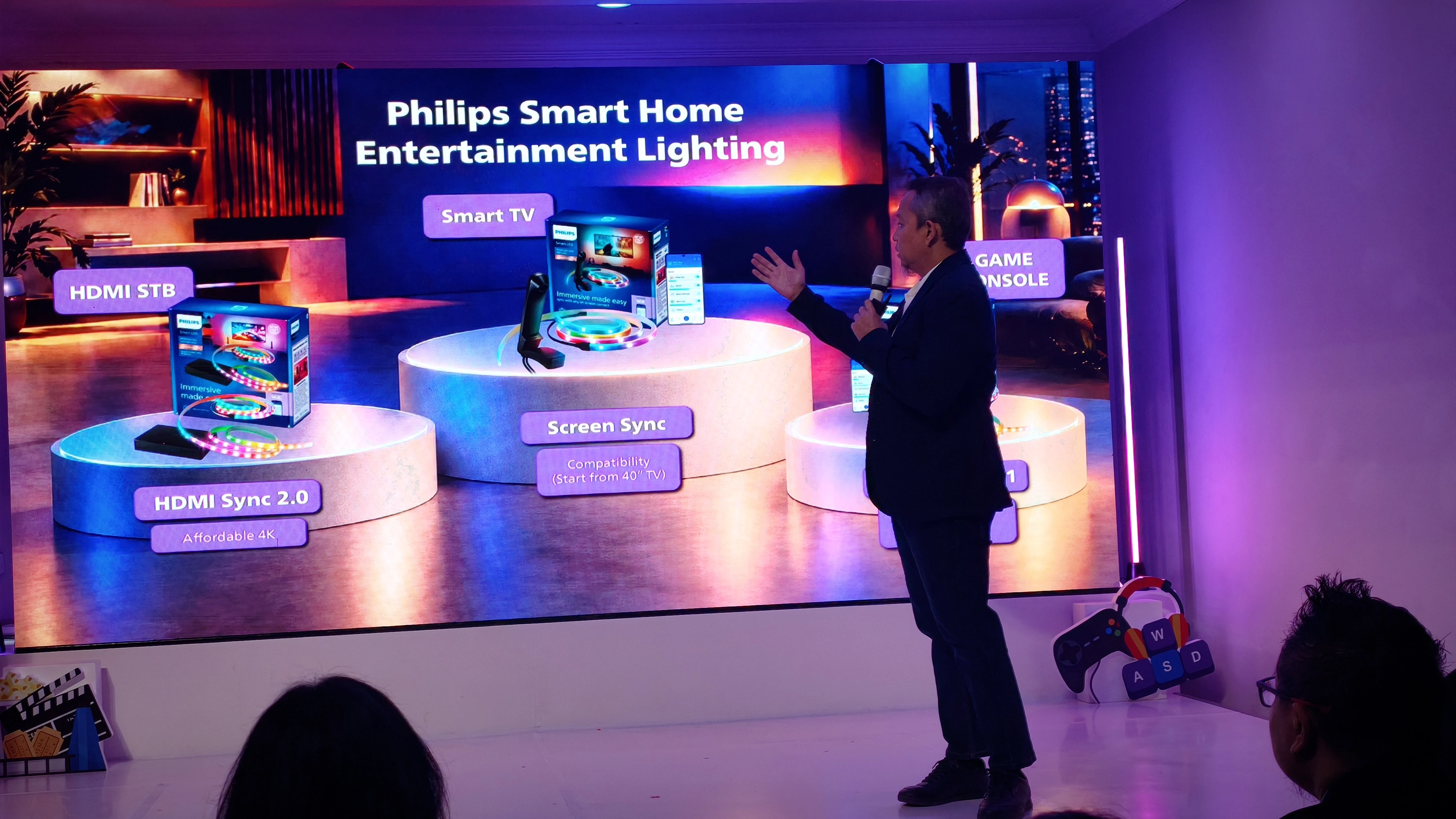 Pencahayaan Gaming Sinkron dengan Konsol: Cara Kerja Philips HDMI Sync 2.1