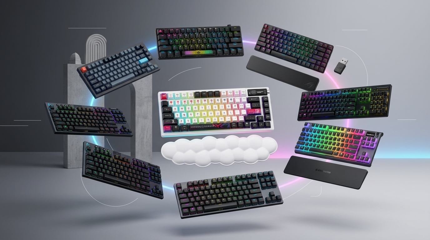 Keyboard Gaming Wireless: Gesture Control dan Baterai Ultra Panjang