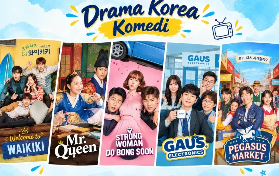 5 Drama Komedi Terbaik untuk Melepas Penat di Akhir Pekan