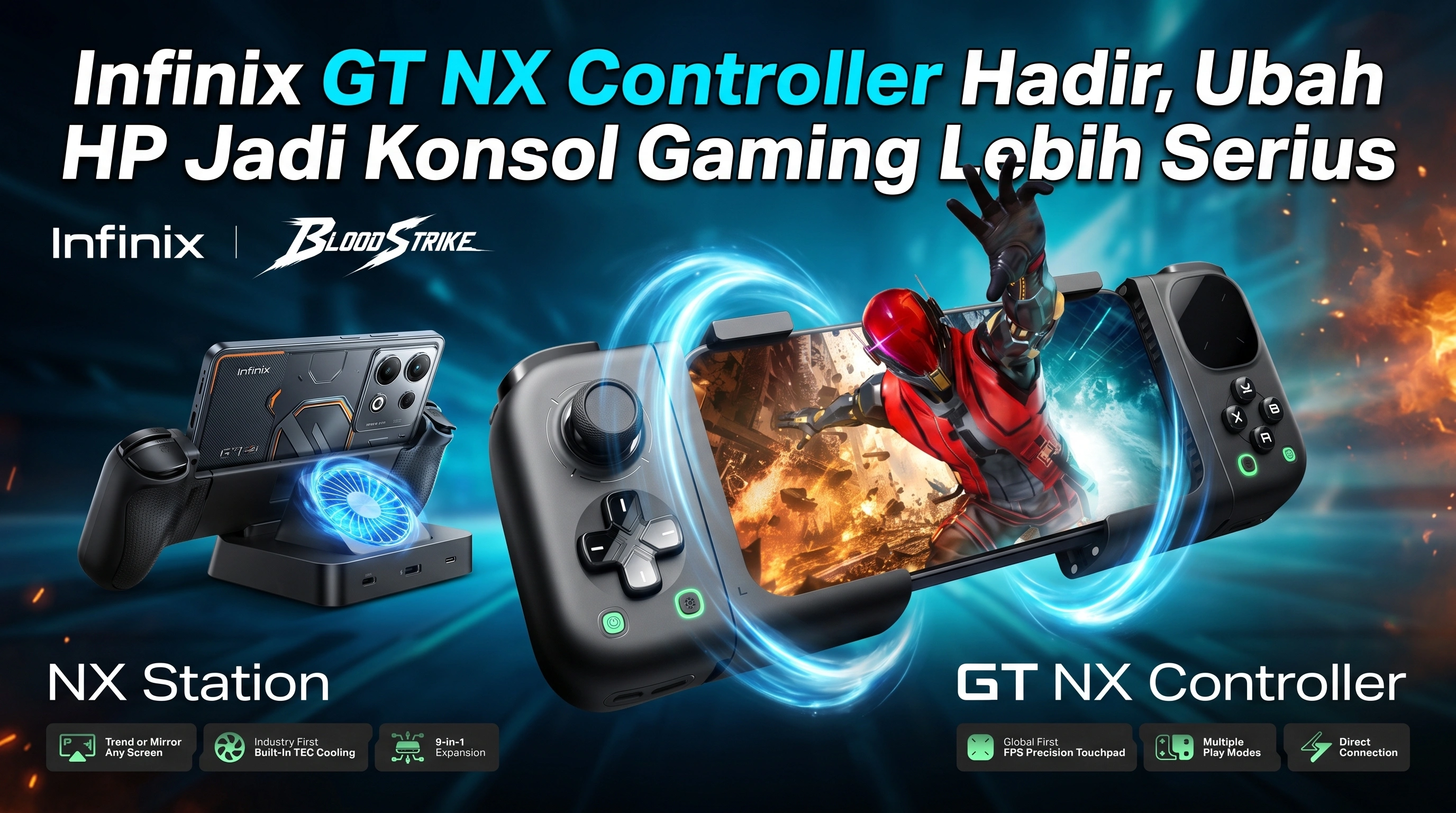 Review Infinix GT NX: Ubah HP Jadi Konsol Gaming Portabel