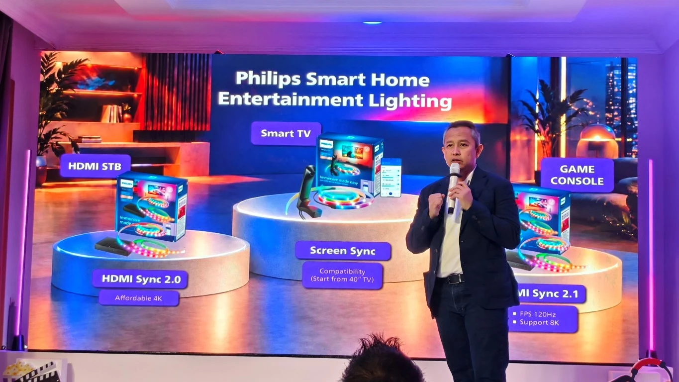 Pencahayaan Pintar TV Sync Philips Ubah Cara Kita Menonton