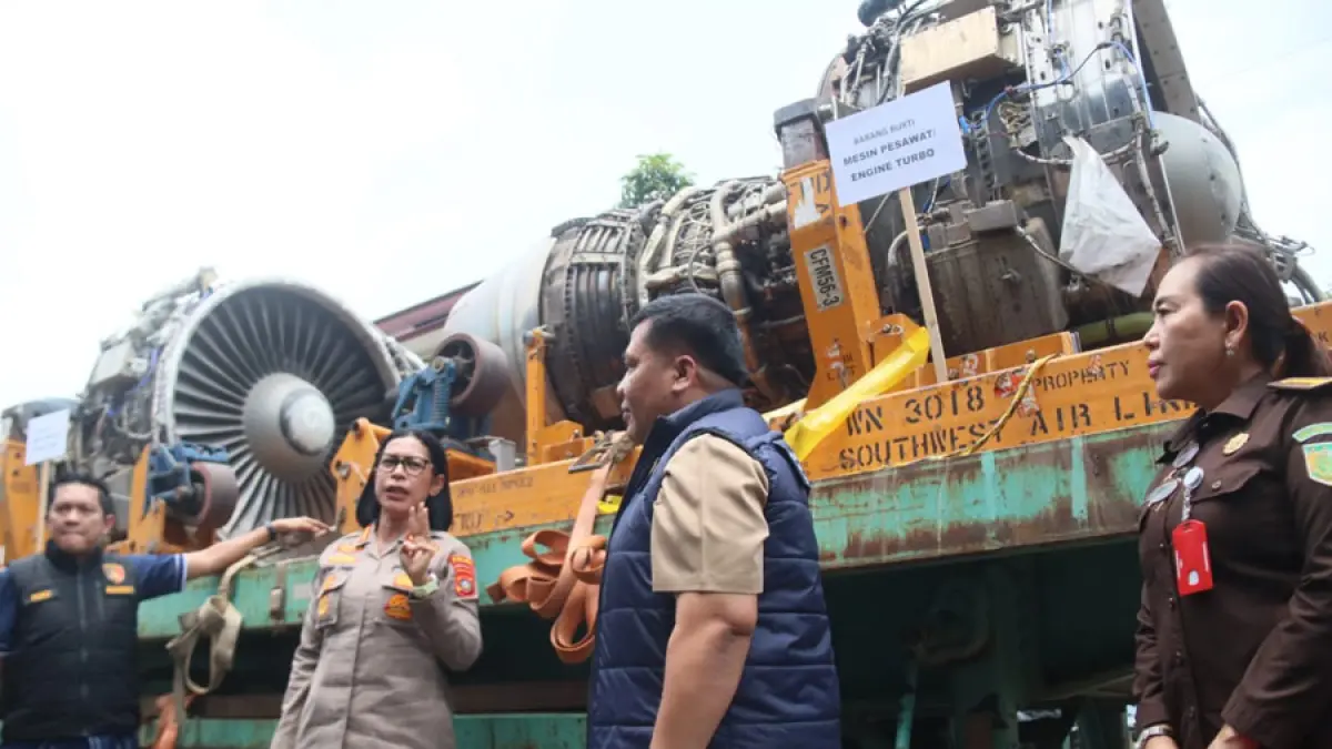 Penyelundupan Mesin Pesawat Rp30 Miliar di Batam dan Operasi Polda Kepri