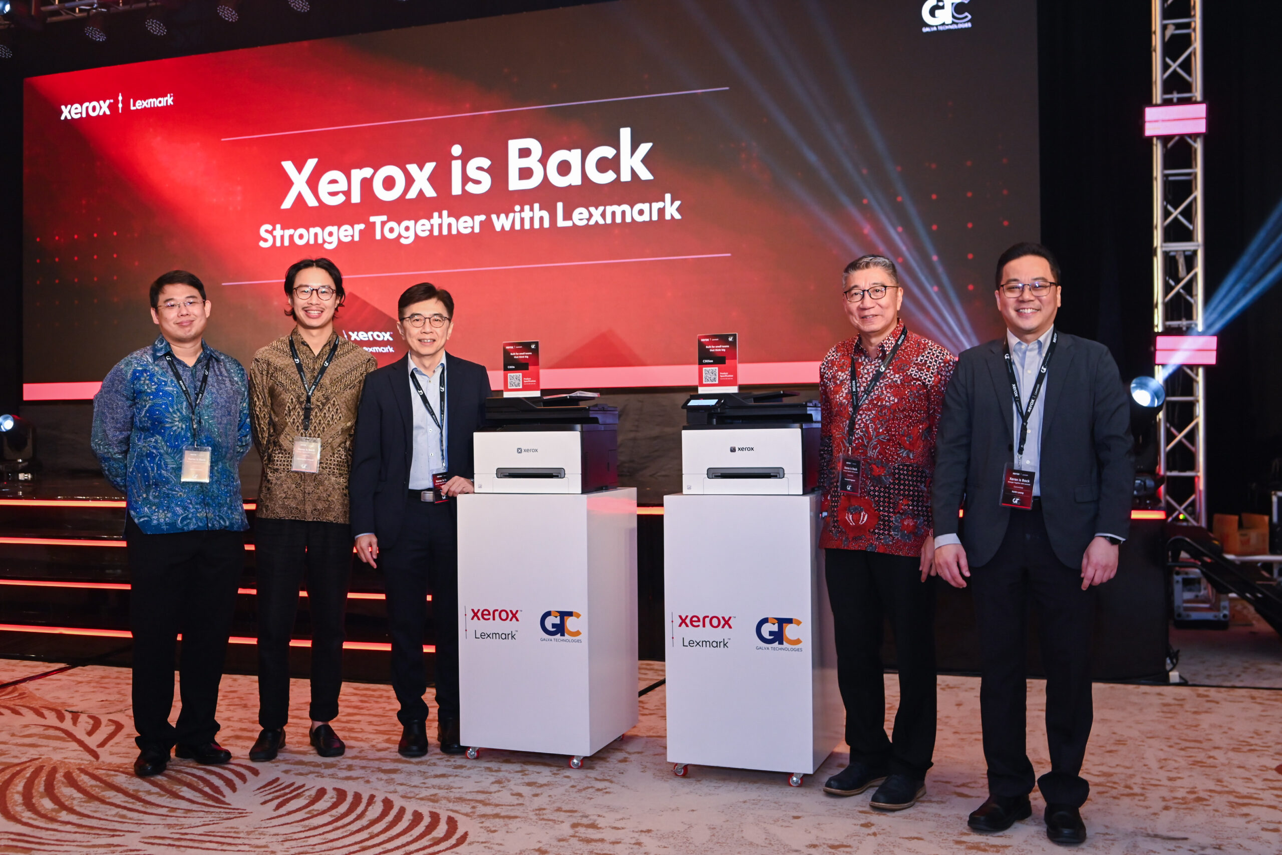 Xerox dan Lexmark Kembali dengan Printer Warna dan Solusi Bisnis Terpadu