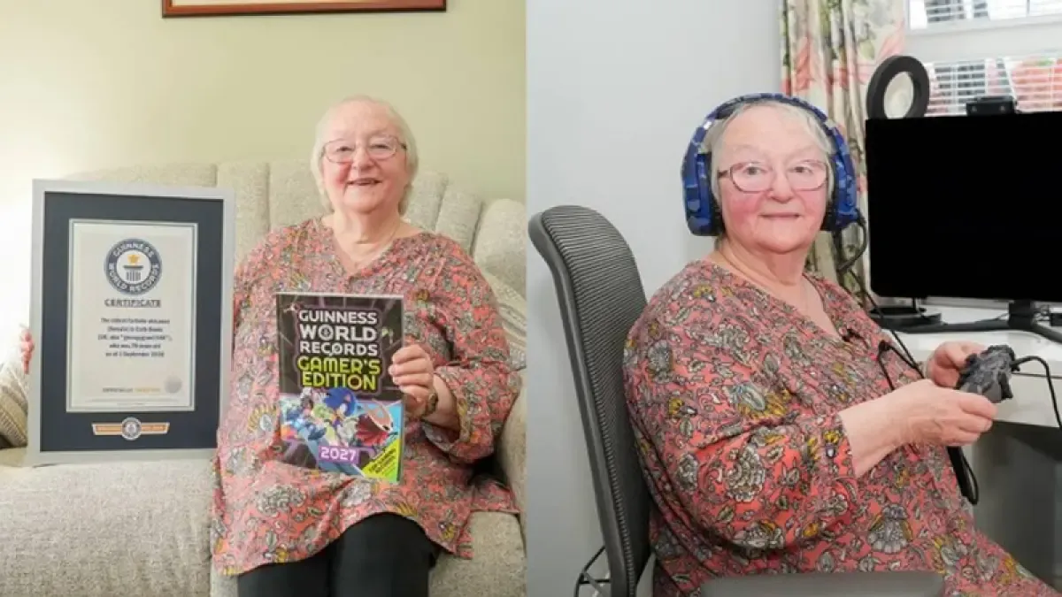 Nenek 78 Tahun Pecahkan Rekor Streamer Fortnite Tertua