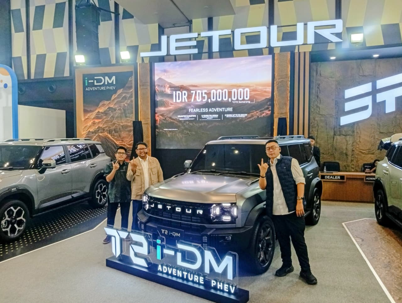 Jetour T2 i-DM PHEV Rp705 Juta: SUV Adventure Hybrid Jangkauan 1.200 km