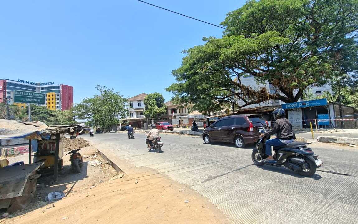 Jalan Aroepala Makassar Capai 45 Persen Menjelang Musim Hujan