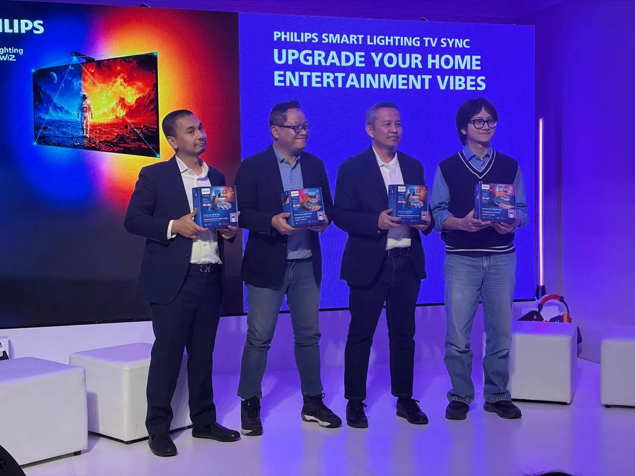 Pencahayaan TV Sync Philips: Lampu yang Menyatu dengan Layar