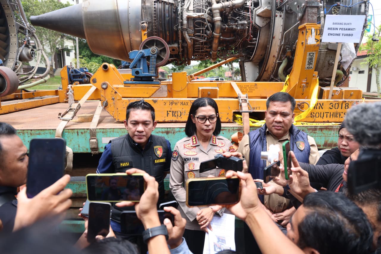 Penyelundupan Mesin Pesawat Rp30 Miliar di Batam dan Operasi Polda Kepri