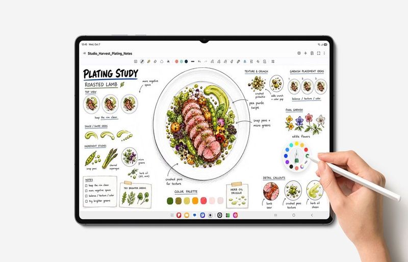 Galaxy Tab S12 Ultra dan S12+: Tablet Tertipis untuk Desain Profesional