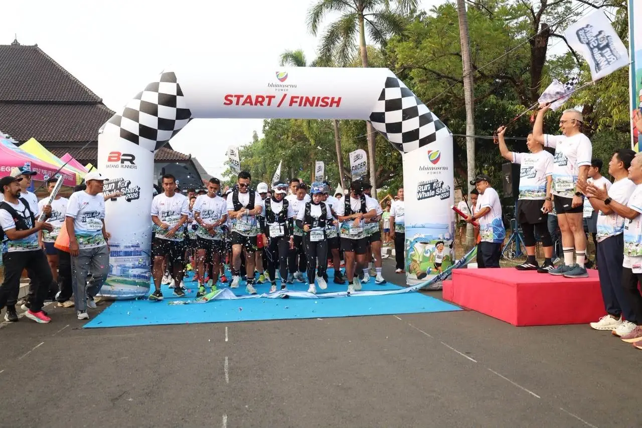 Bhimasena Run for Whale Shark: Lari 6 Km, Satu Misi Selamatkan Laut