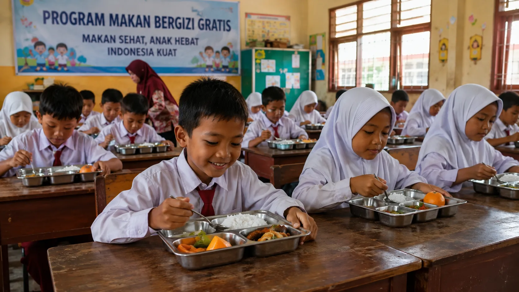 Program Makan Bergizi Gratis Meluas ke 480 Dapur di Wilayah Timur