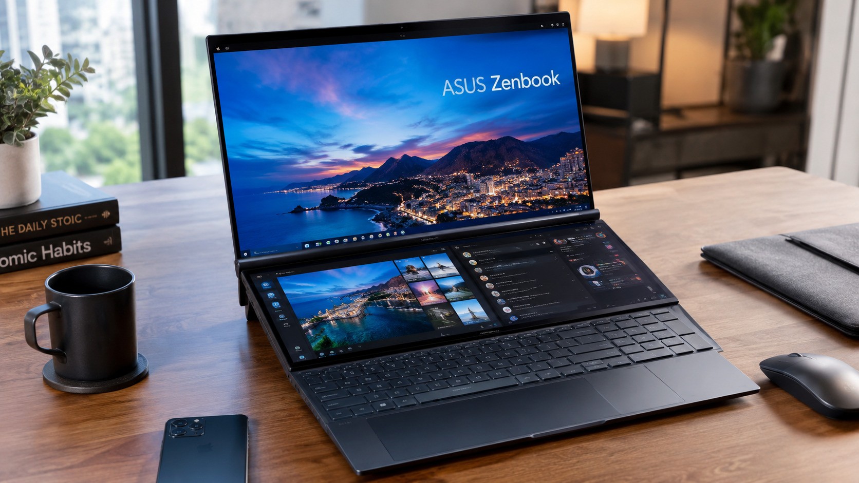 Laptop OLED Premium: ASUS Zenbook DUO vs ROG Zephyrus Duo