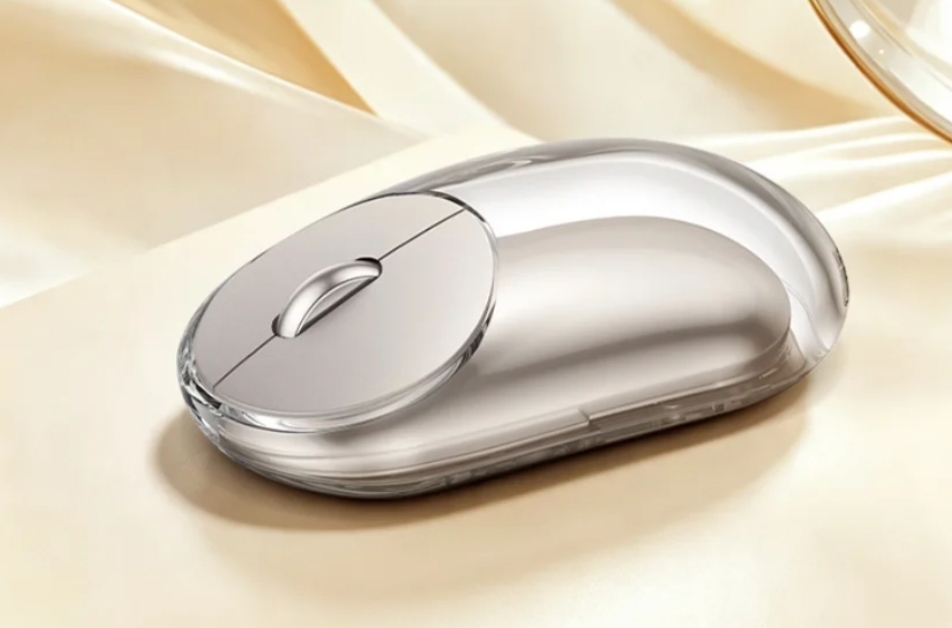 Mouse Transparan Lenovo 900: Estetika Futuristis untuk Kantor Modern