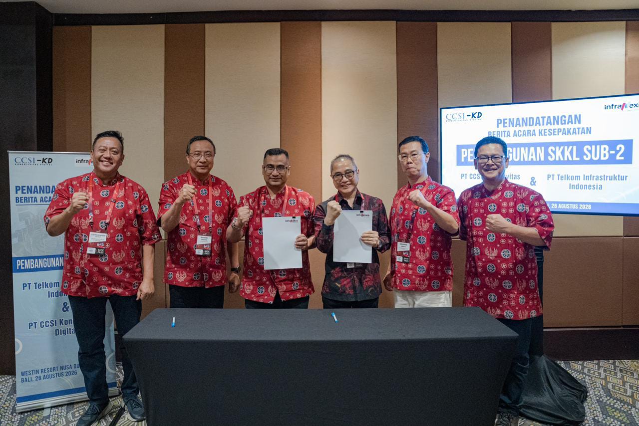 Proyek Kabel Laut SKKL SUB-2 Perkuat Konektivitas Lintas Pulau Besar