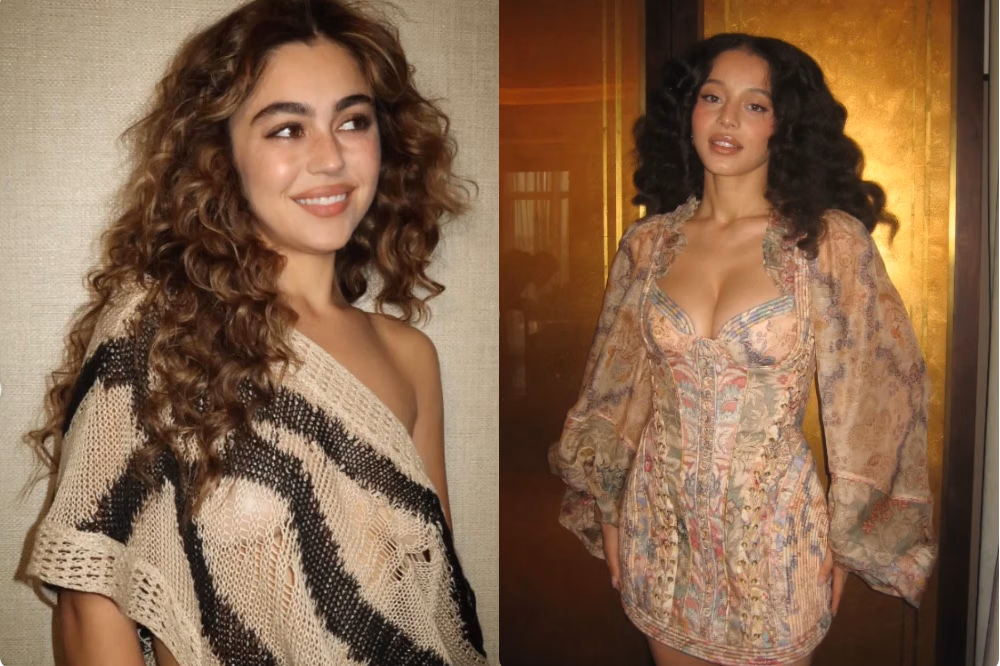 Brushed-Out Curls dan Undone Updo ala Selebriti di Rumah