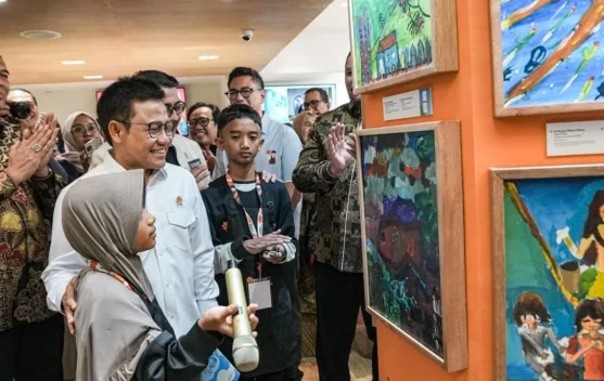 Seni Lukis Anak Korban Bencana Jadi Media Penyembuhan di Pameran Bukit Mimpi