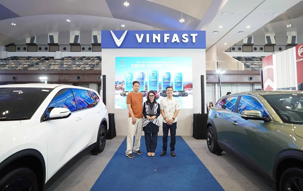 VinFast GIIAS Semarang: Tiga EV dan Ekosistem Drive Worry Free