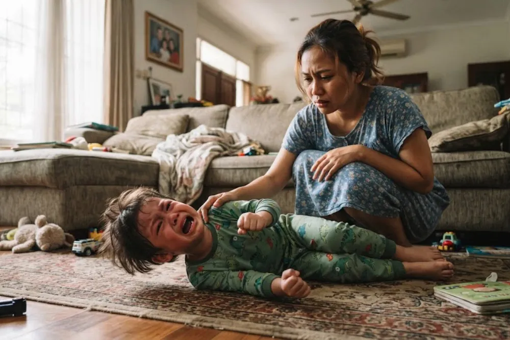 Strategi Menenangkan Tantrum Anak dengan Sentuhan Terapeutik