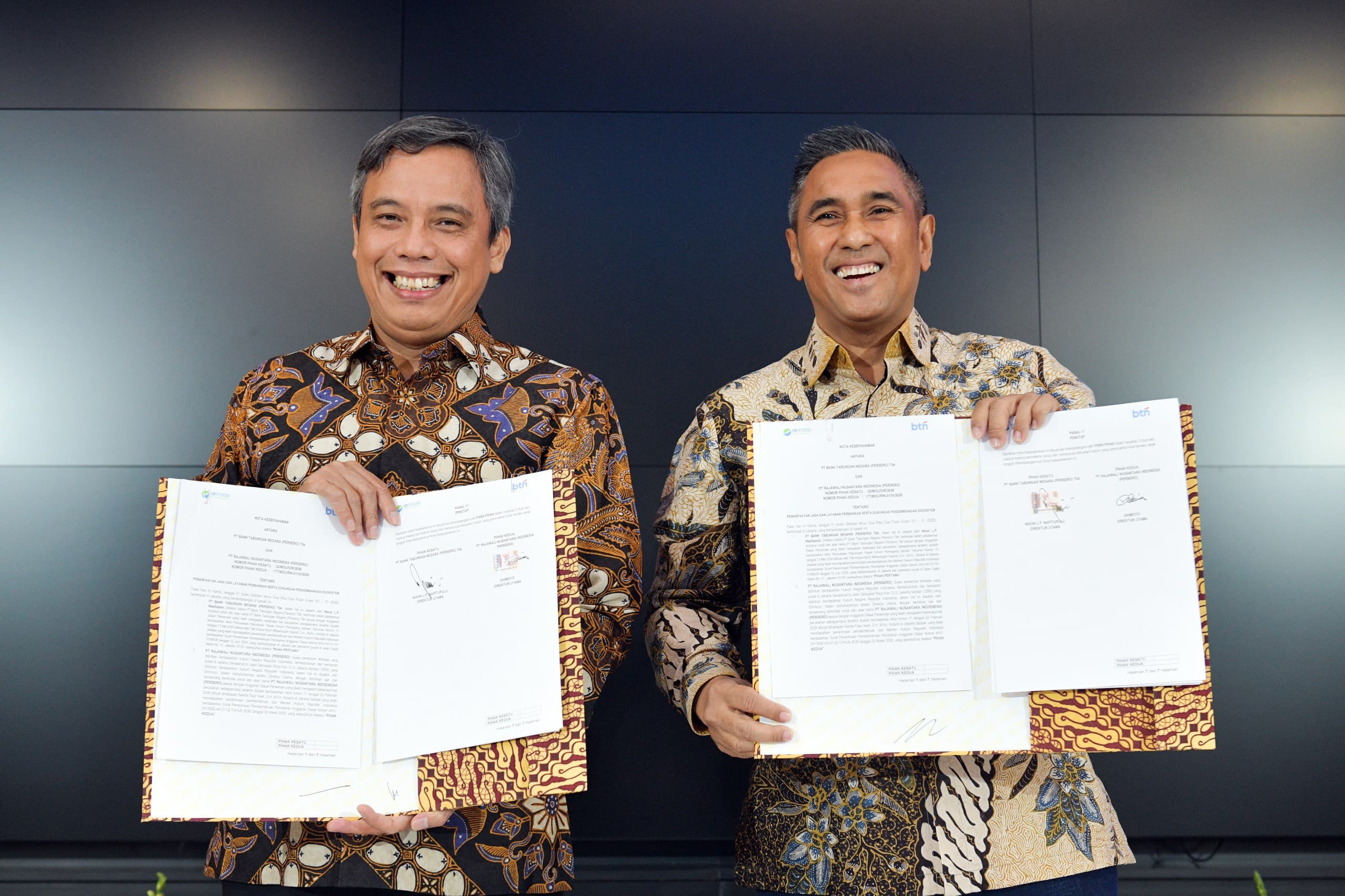 Bank BTN Gelontorkan Rp3 Triliun untuk Ekosistem Pangan ID Food