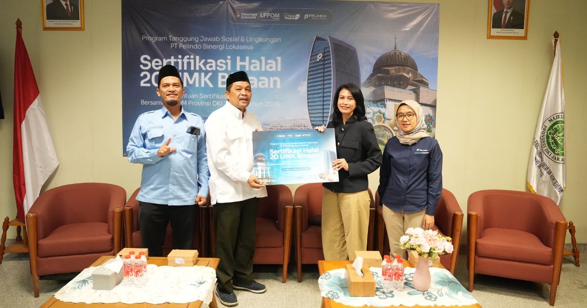 Sertifikasi Halal Buka Akses Pasar, UMK Naik Kelas Lewat Pendampingan Pelindo