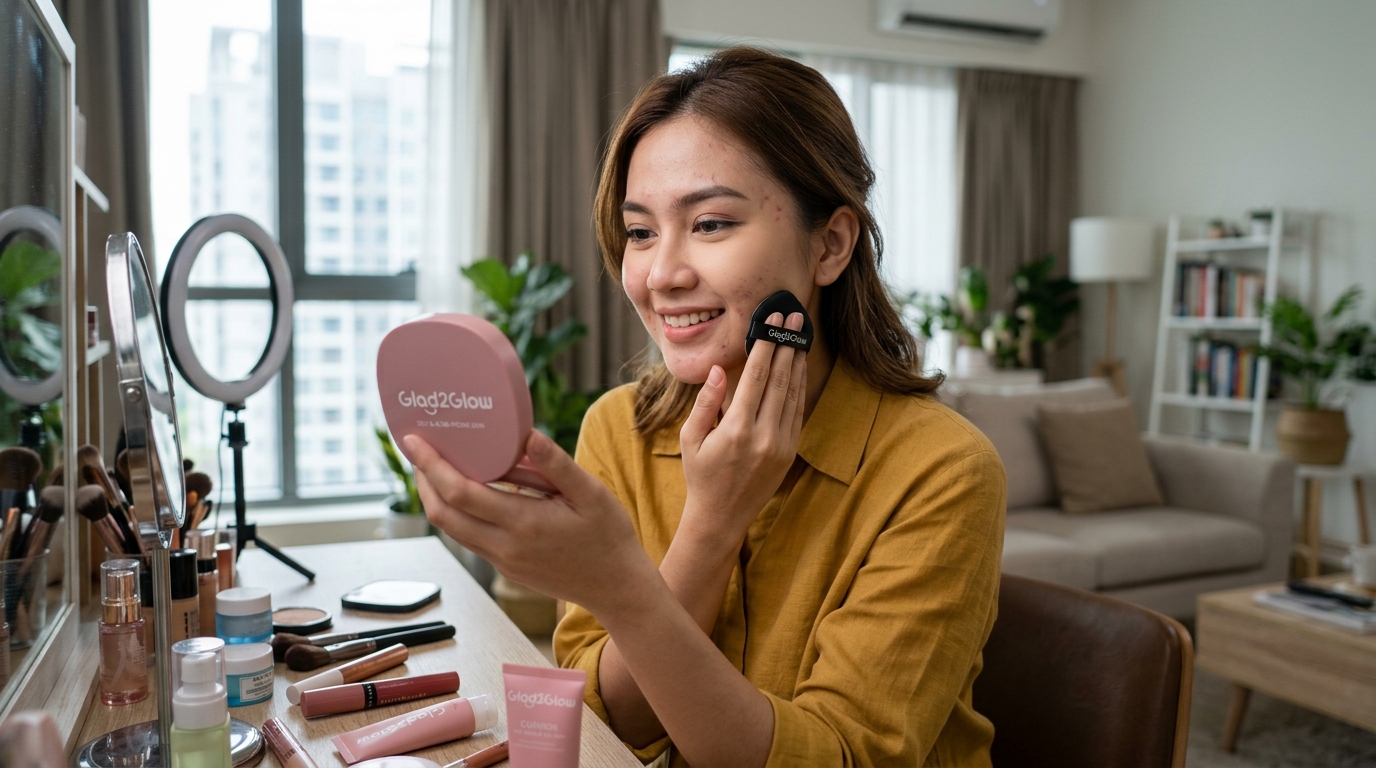 5 Cushion dan Base Makeup Terbaik untuk Kulit Berminyak Berjerawat