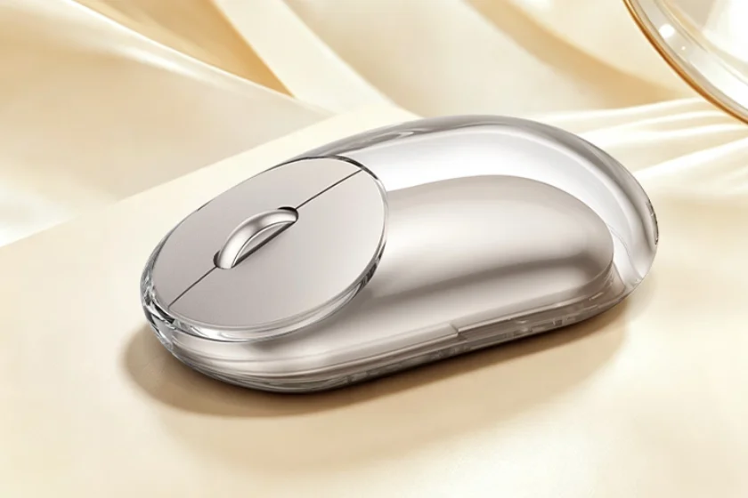 Mouse Transparan Lenovo 900: Estetika Futuristis untuk Kantor Modern