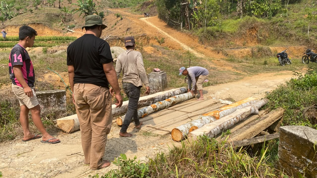 Gotong Royong Jembatan Rano: Akses Pendidikan dan Kopi Terbuka