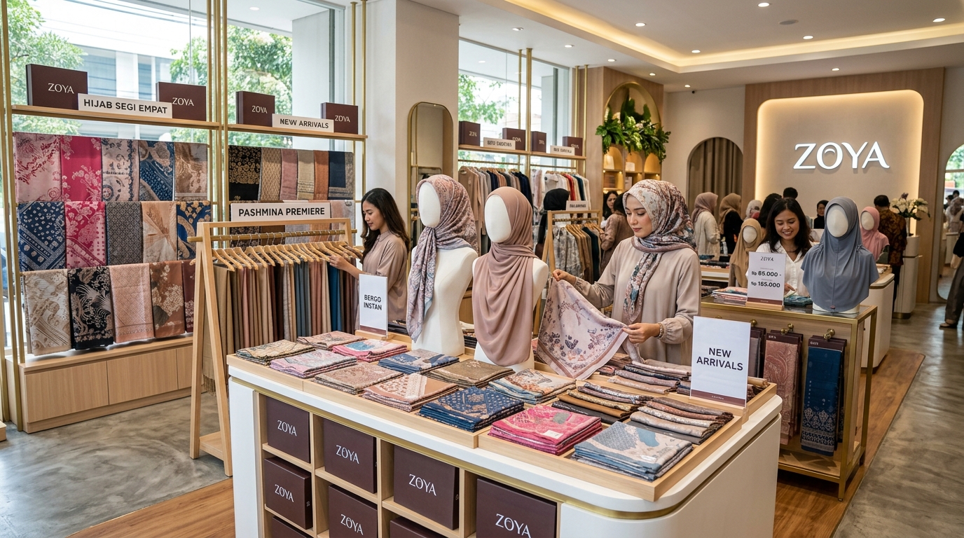 Inovasi Bahan Hijab: Viscose Lembut dan Teknologi Breathable