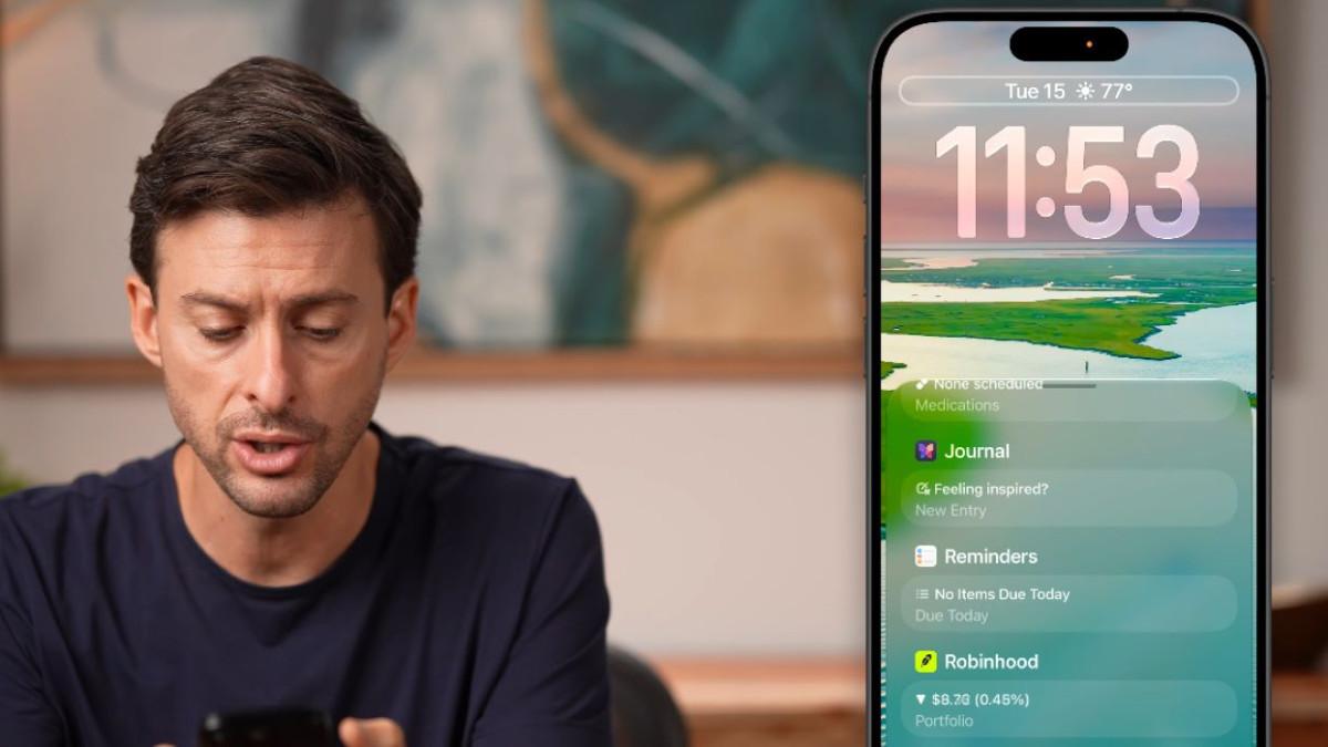 Personalisasi Lock Screen iPhone dengan Jam Minimalis dan Widget Dinamis