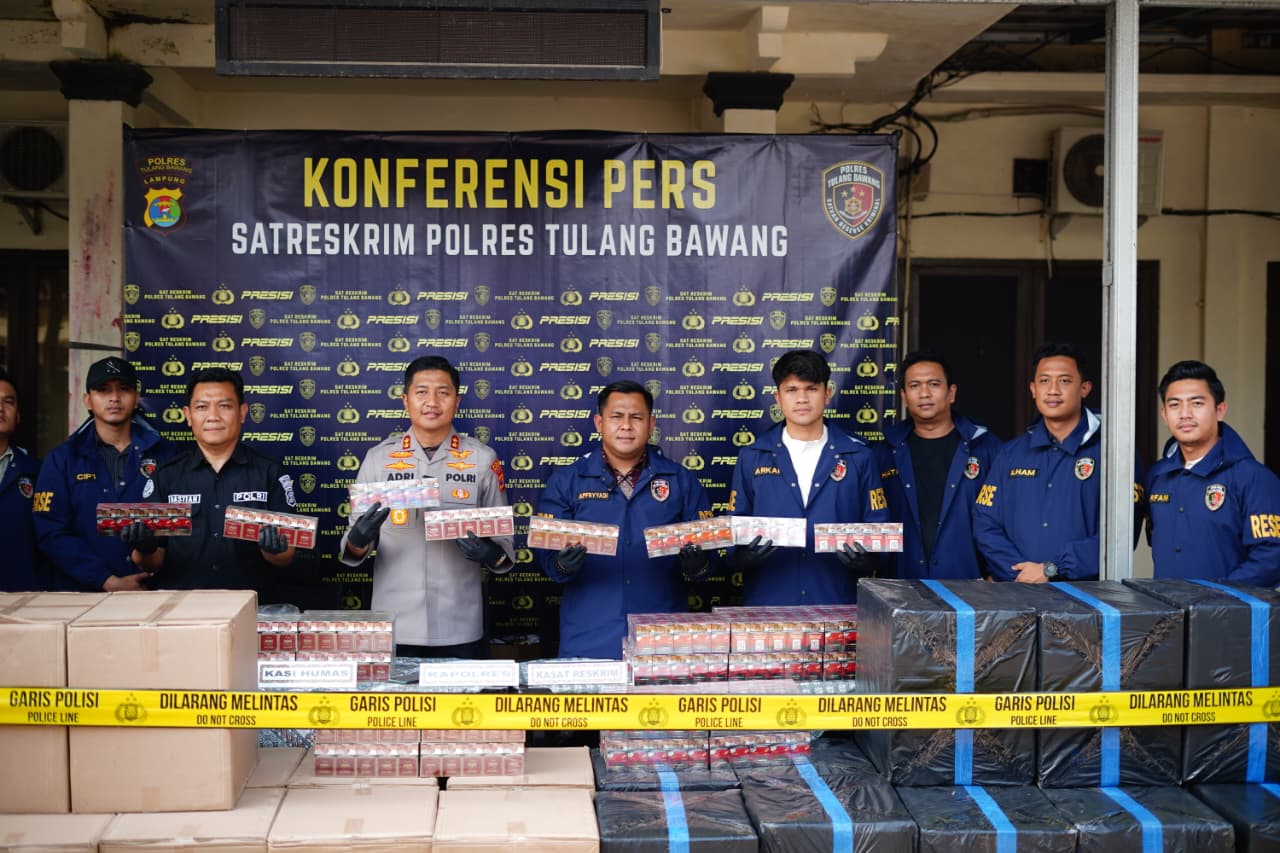 Bea Cukai–Polri Mengurung Jaringan Rokok Ilegal di Banyak Jalur