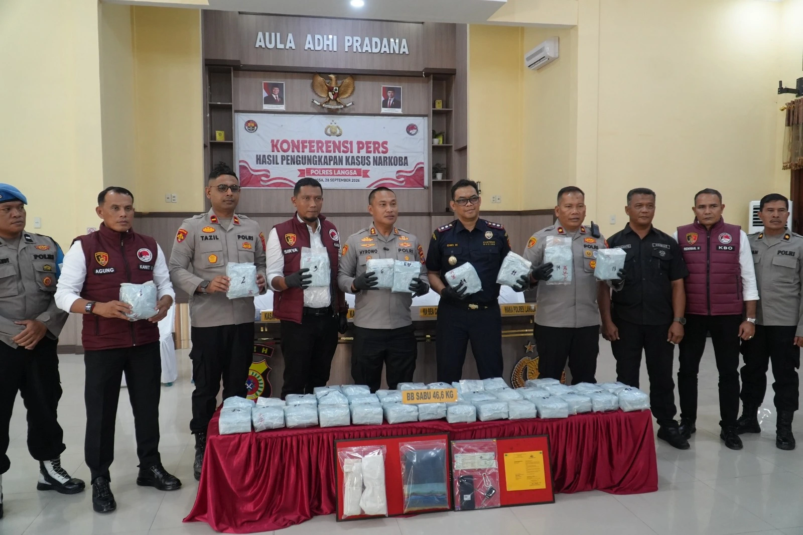 Aparat Bongkar Jaringan Penyelundupan Sabu Lintas Pelabuhan dari Aceh ke Jakarta