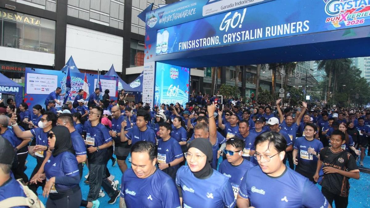 Crystalin RunXperience: Strategi #MoreThanARace Menaklukkan Empat Kota