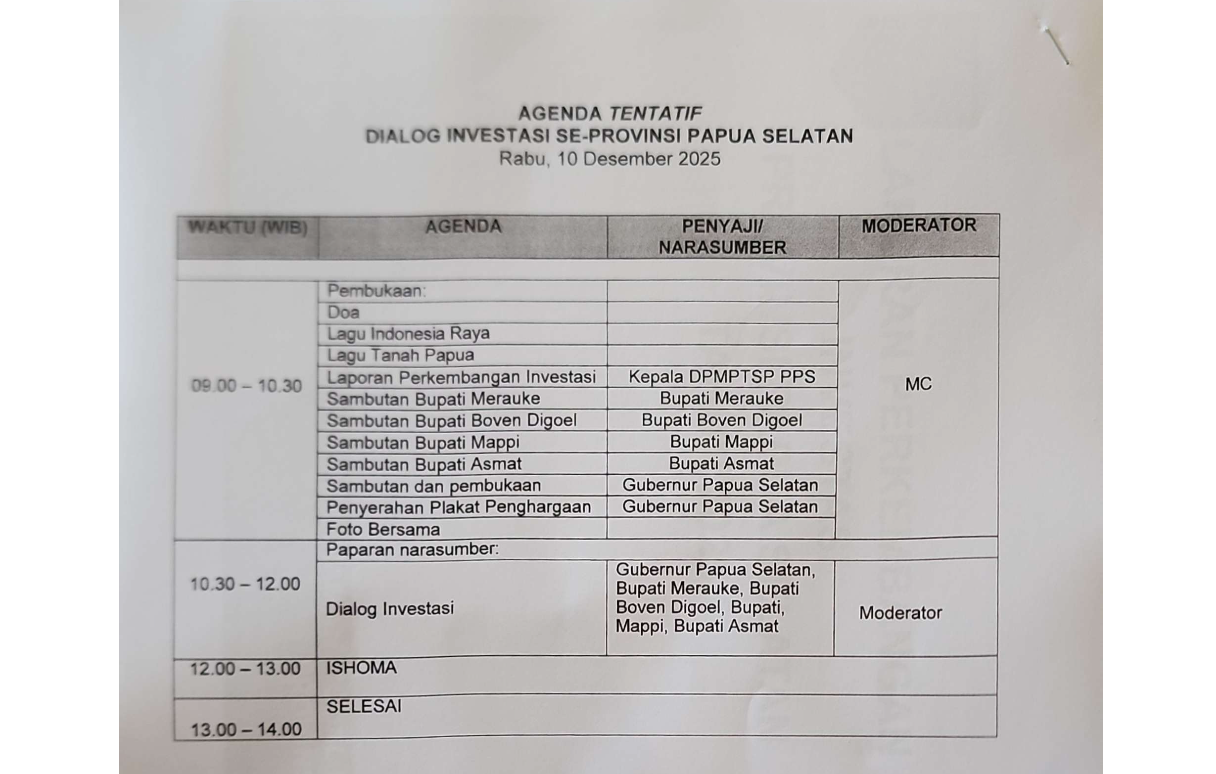 Arah Baru Pembangunan Papua Selatan: Ekonomi, Tata Ruang, dan Investasi