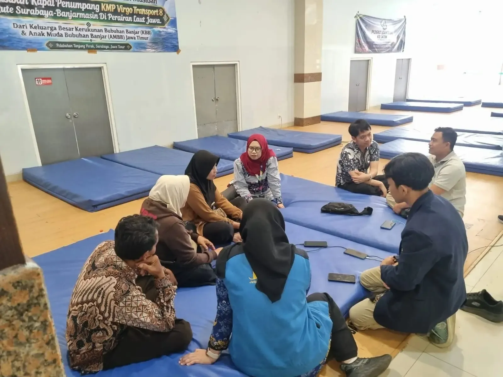 Pendampingan Psikologis Keluarga Korban Bencana Maritim