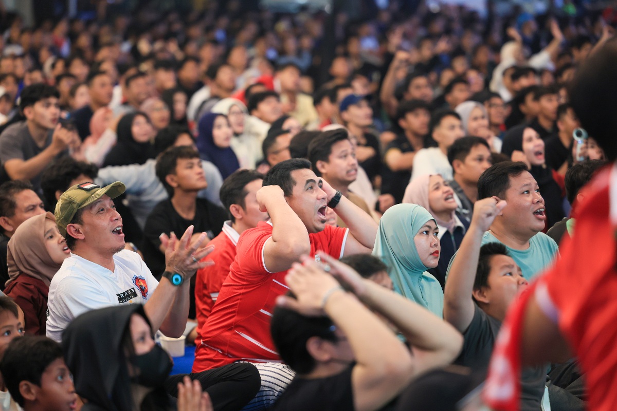 Dari Batam hingga Lampung, Nobar Final ASEAN Cup Menyatukan Warga