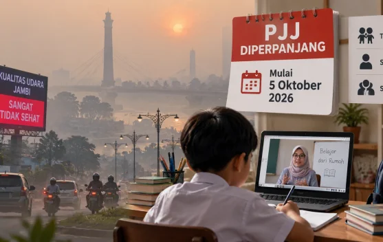 Saat Asap Membahayakan, Sekolah Memilih Daring Penuh atau Potong Jam Belajar