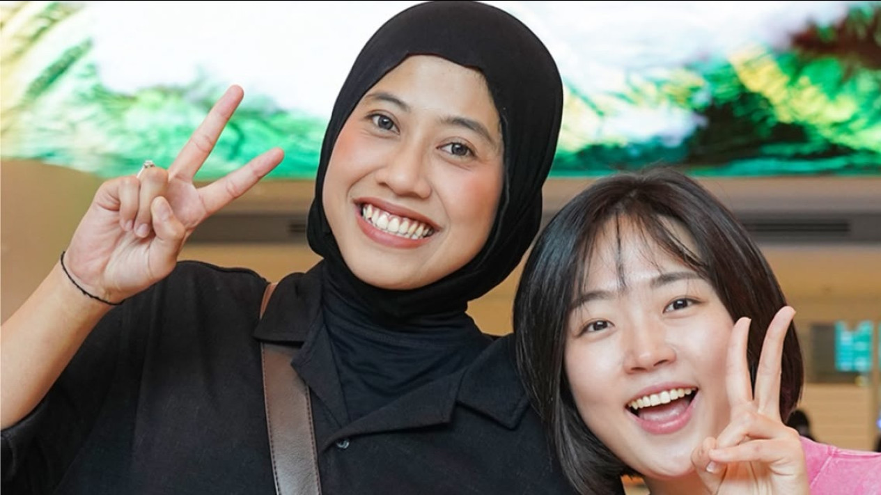 Dari Atlet Voli ke YouTuber: Perjalanan Konten Megawati Hangestri di Korea