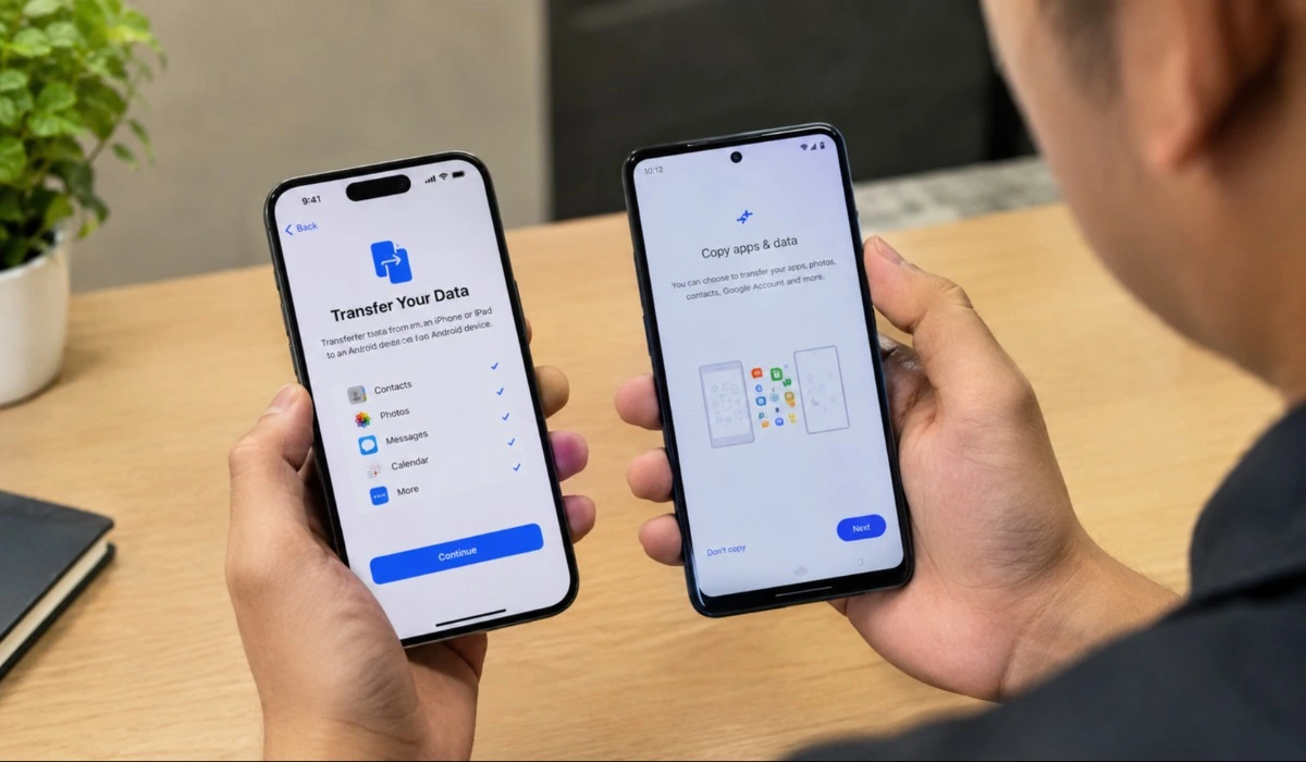 Quick Share vs AirDrop: Transfer File Android iPhone