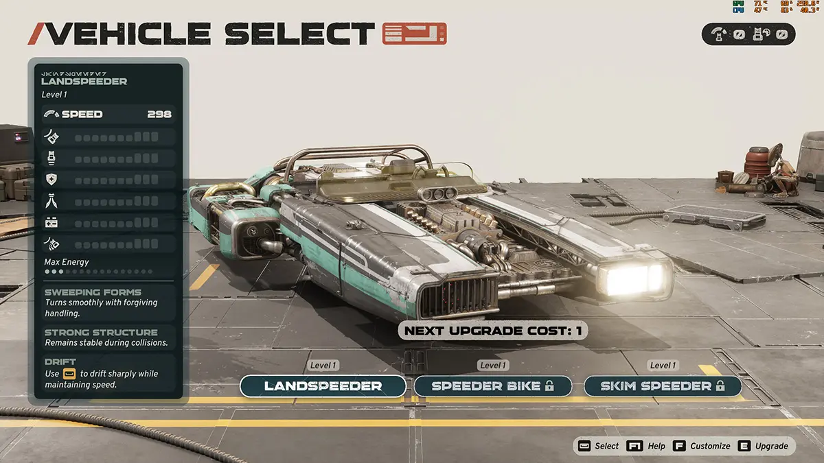 Kuasai Star Wars: Galactic Racer dengan Kendaraan dan Build Optimal