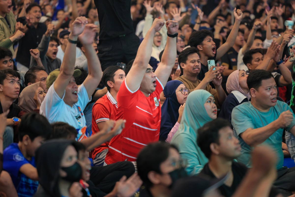 Dari Batam hingga Lampung, Nobar Final ASEAN Cup Menyatukan Warga