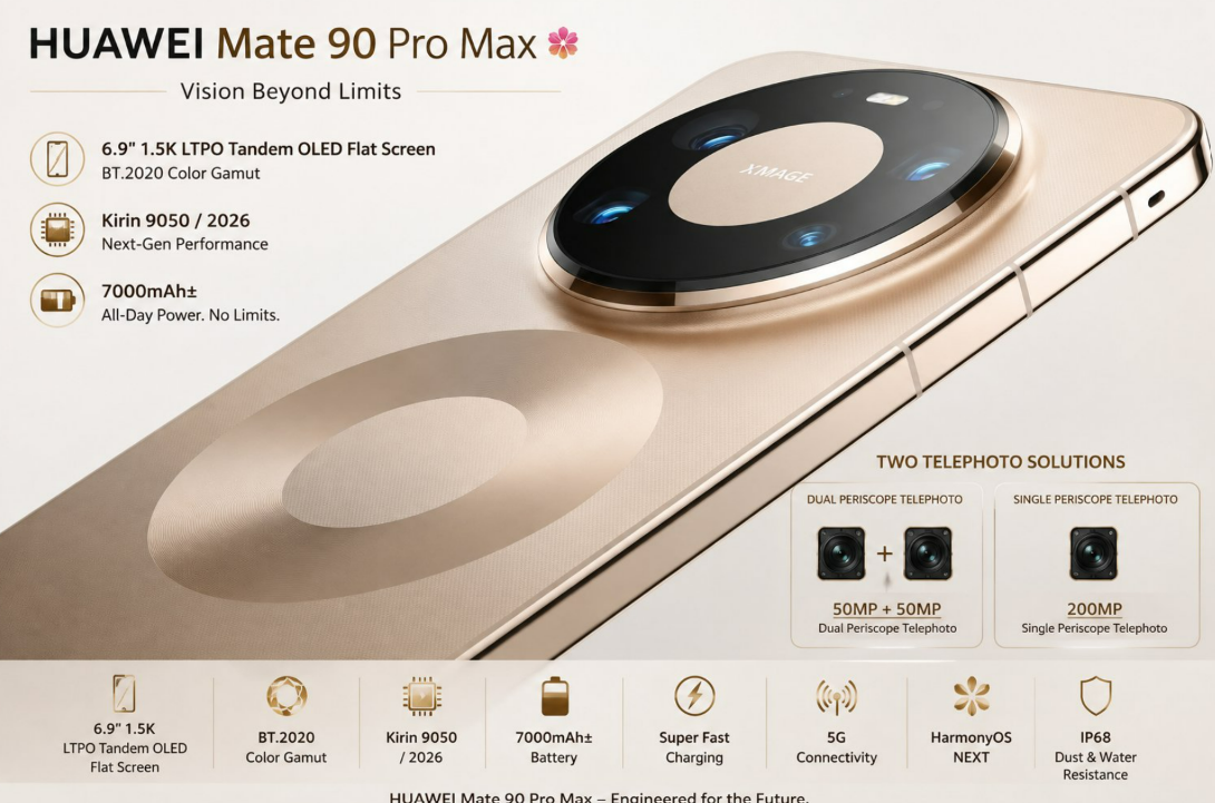 Huawei Mate 90 Pro Max: Flagship Fotografi Mobile yang Serius