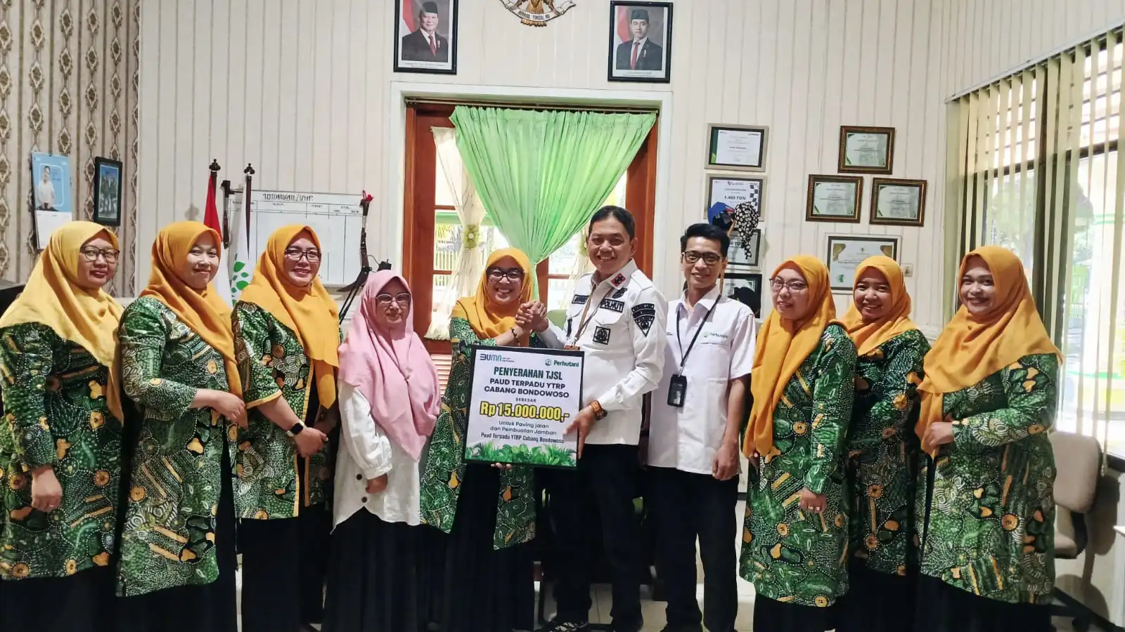Perusahaan Tambang Dukung Pendidikan Anak Usia Dini di Desa