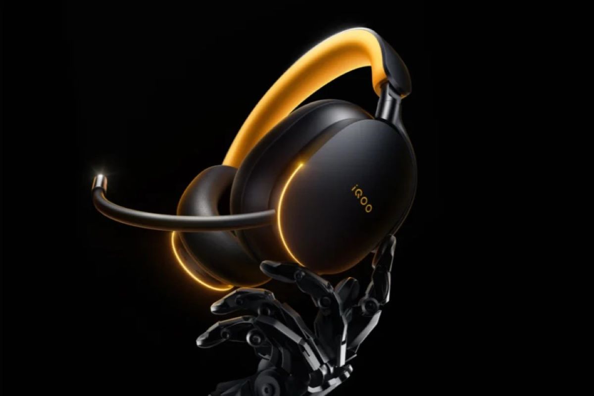 Headset Gaming Over-Ear iQOO: ANC, LDAC, dan Baterai 150 Jam